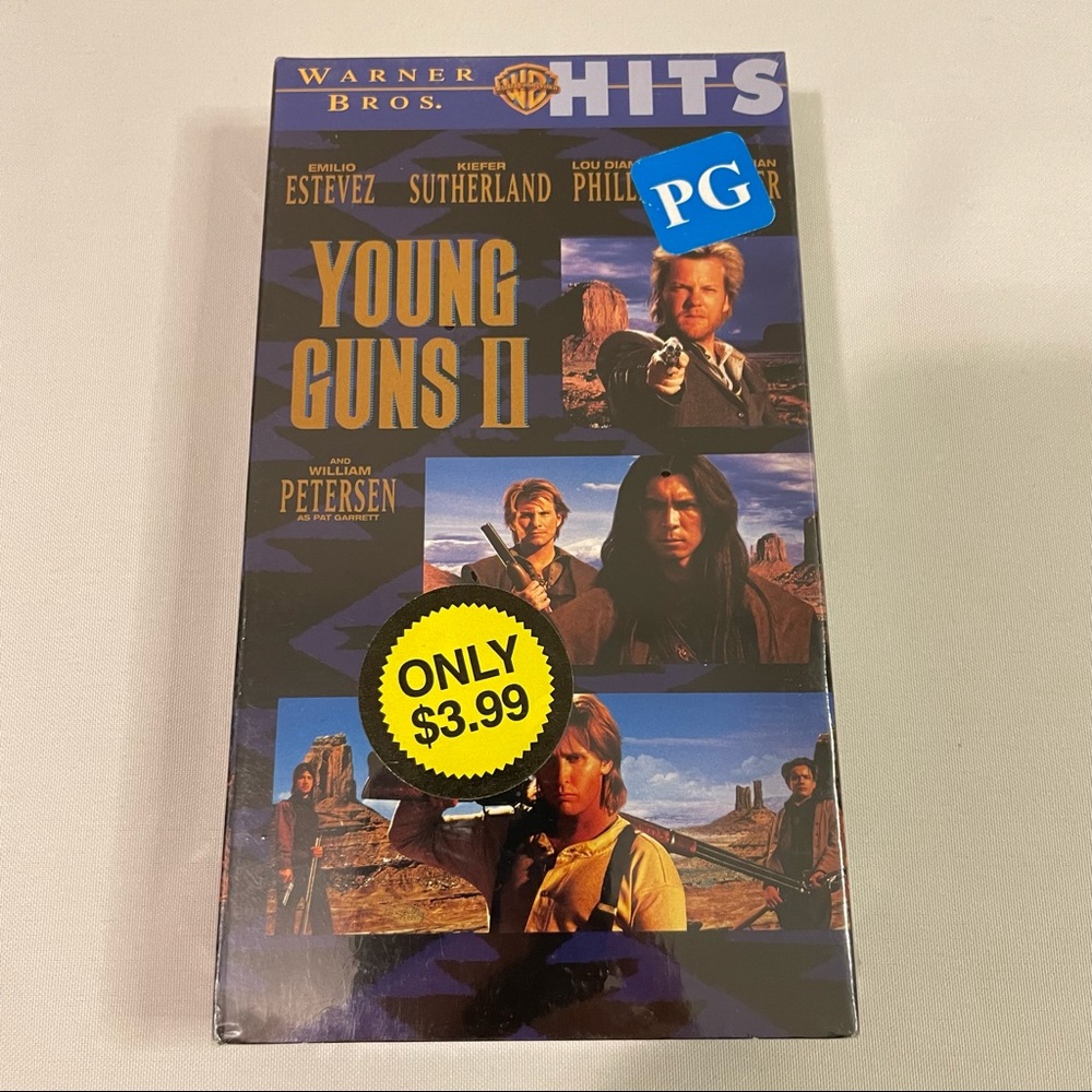 Young Guns 2 VHS Sealed NEW!